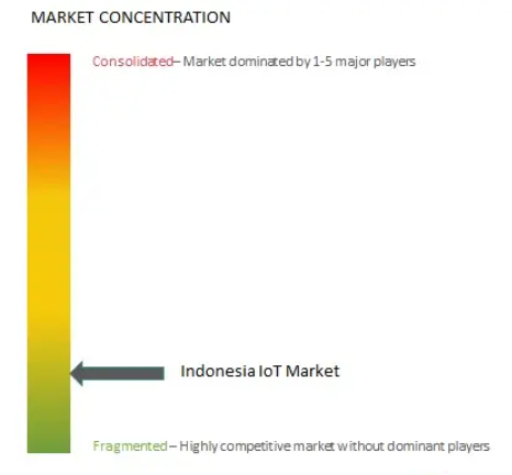 Indonesia IoT Market Concentration Indonesia IoT Market Concentration